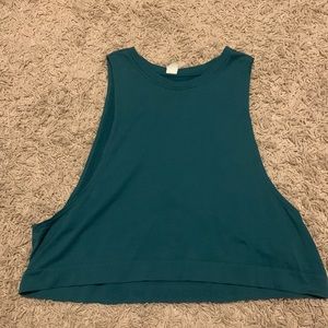 cropped, workout tank